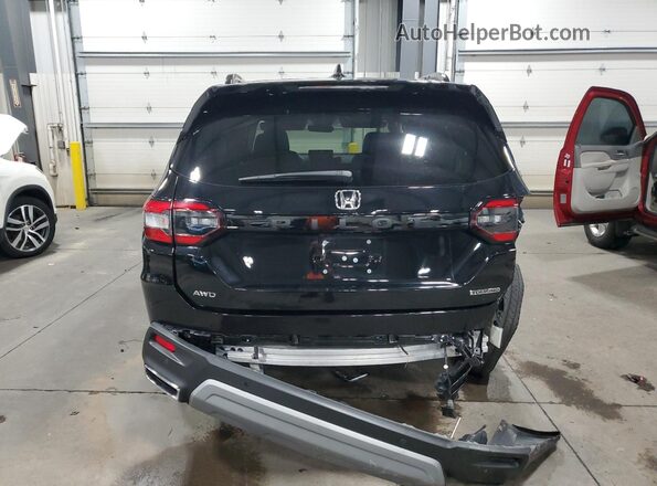 5FNYG1H73PB014749 2023 HONDA PILOT Black Rear view