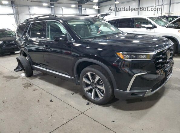 5FNYG1H73PB014749 2023 HONDA PILOT Black Front right