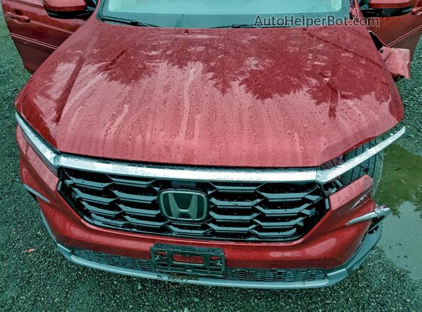 5FNYG1H74RB035032 2024 HONDA PILOT Бордовый Вид подкапотного пространства