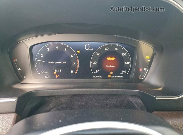 5FNYG1H83RB044085 2024 HONDA PILOT Gray Vista del cuadro de instrumentos
