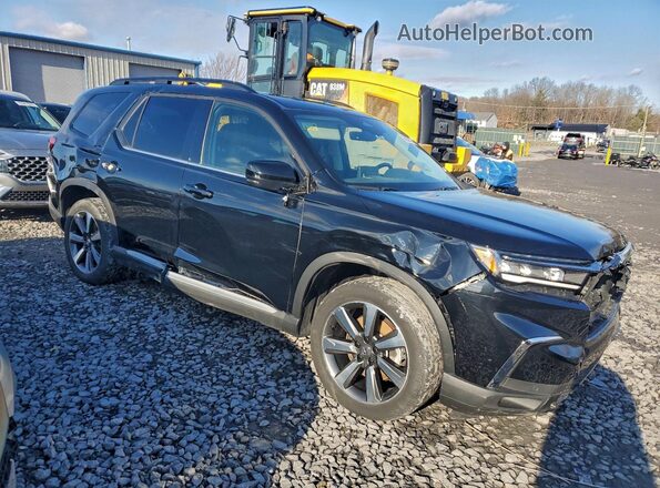 5FNYG1H8XRB004909 2024 HONDA PILOT Black Передня права чверть