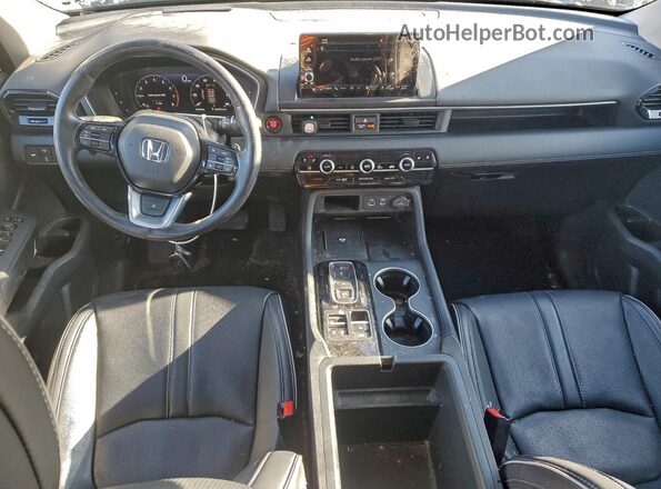 5FNYG1H8XRB004909 2024 HONDA PILOT Black Вид панелі приладів