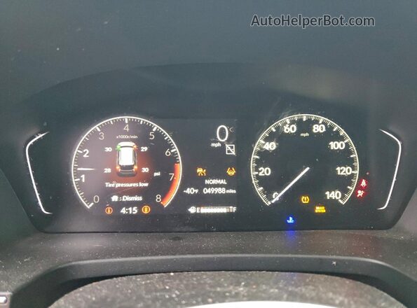 5FNYG2H54RB008045 2024 HONDA PILOT Black Widok zestawu wskaźników