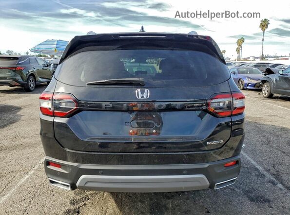5FNYG2H72RB001631 2024 HONDA PILOT Black Widok z tyłu