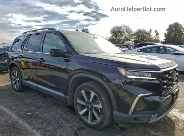 5FNYG2H72RB001631 2024 HONDA PILOT Black Przód prawy