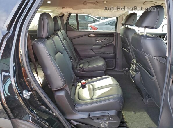 5FNYG2H72RB001631 2024 HONDA PILOT Black Widok wnętrza z tyłu