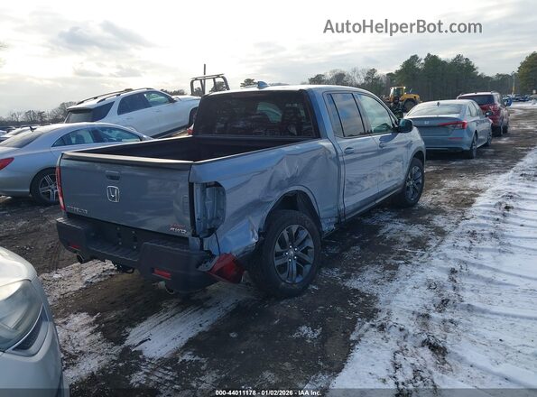 5FPYK3F10PB052035 2023 HONDA RIDGELINE Серый Задняя правая четверть