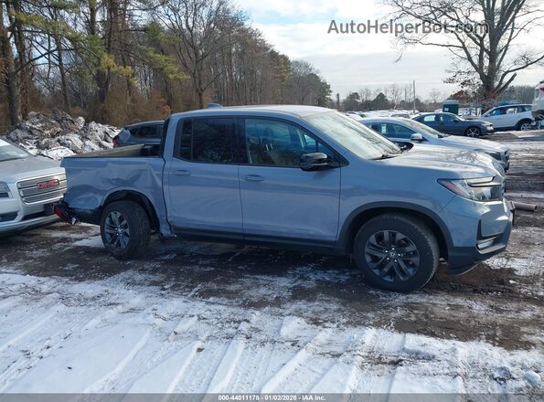 5FPYK3F10PB052035 2023 HONDA RIDGELINE Серый Вид задней части салона