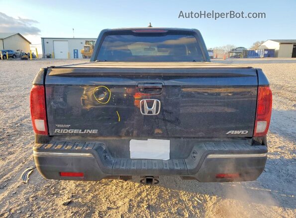 5FPYK3F11HB017196 2017 HONDA RIDGELINE Black Widok z tyłu