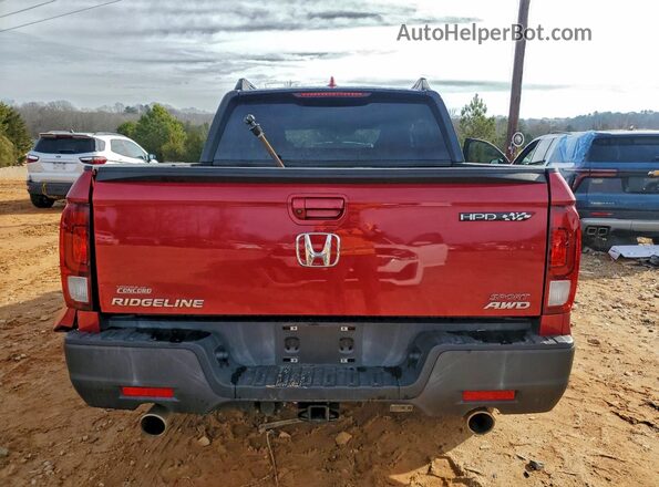 5FPYK3F13MB020983 2021 HONDA RIDGELINE Red 