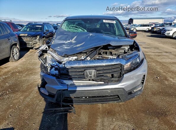 5FPYK3F14MB009989 2021 HONDA RIDGELINE Silver წინა ხედი