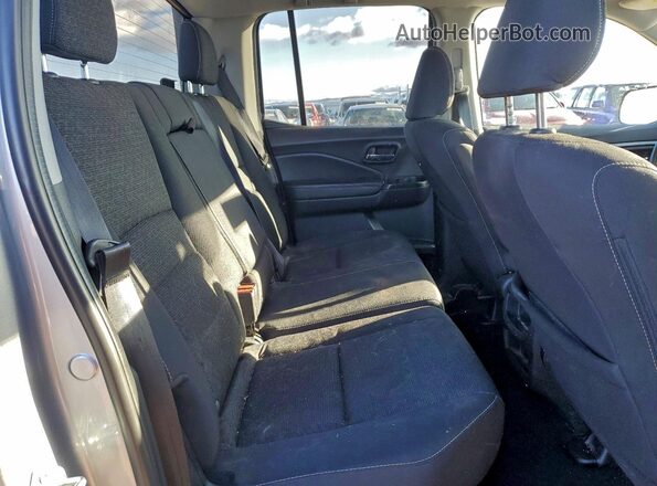 5FPYK3F14MB009989 2021 HONDA RIDGELINE Silver უკანა სავარძლების ხედი