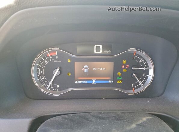 5FPYK3F14MB009989 2021 HONDA RIDGELINE Silver ხელსაწყოთა პანელის ხედი