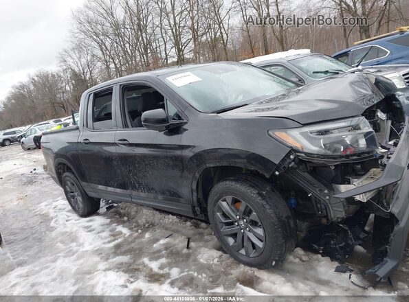 5FPYK3F19MB027341 2021 HONDA RIDGELINE Черный Вид задней части салона