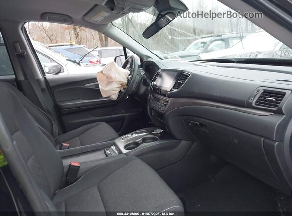 5FPYK3F19MB027341 2021 HONDA RIDGELINE Черный Вид салона спереди