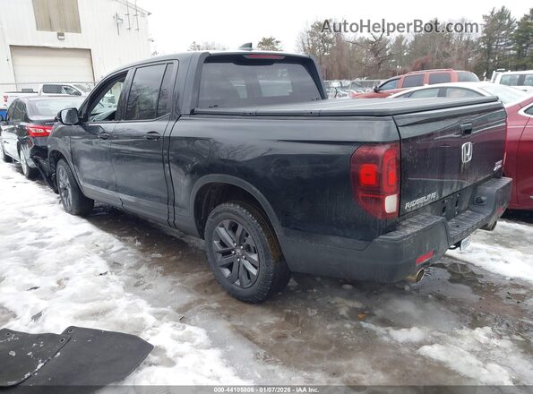 5FPYK3F19MB027341 2021 HONDA RIDGELINE Черный Задняя левая четверть