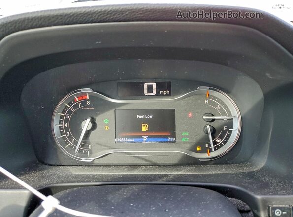 5FPYK3F1XMB000858 2021 HONDA RIDGELINE Black Instrument cluster view