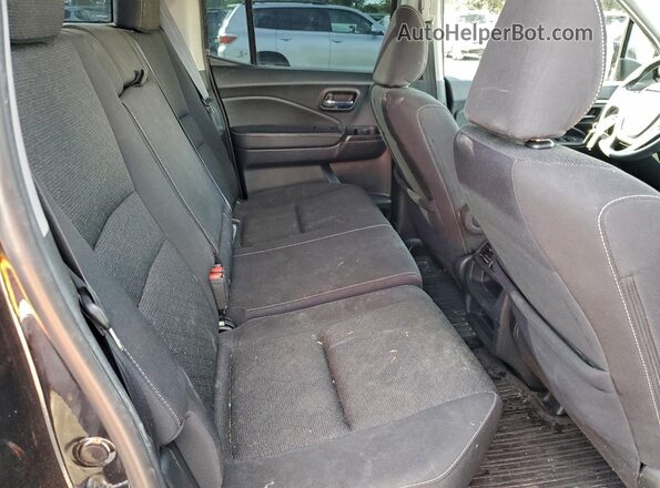 5FPYK3F1XMB000858 2021 HONDA RIDGELINE Black Rear seats view