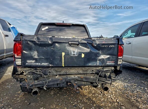 5FPYK3F1XMB000858 2021 HONDA RIDGELINE Black Rear view