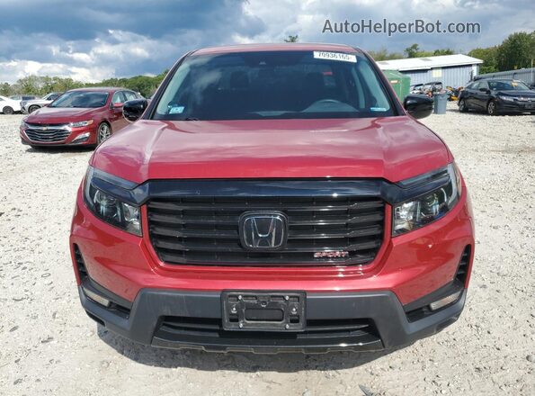 5FPYK3F1XMB003520 2021 HONDA RIDGELINE Red Вид спереду
