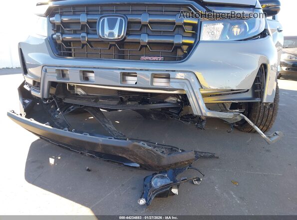 5FPYK3F1XRB009308 2024 HONDA RIDGELINE Gray Widok z przodu