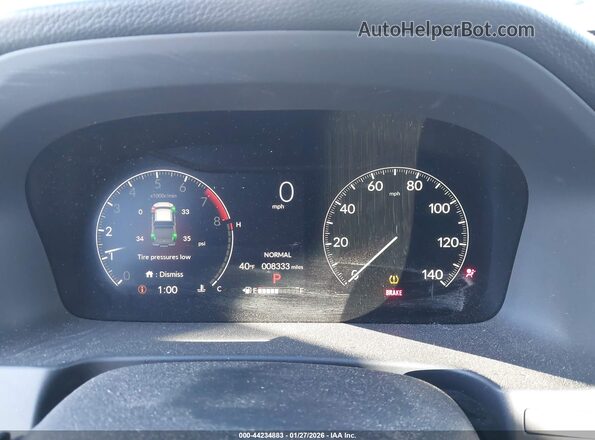 5FPYK3F1XRB009308 2024 HONDA RIDGELINE Gray Widok tylnych siedzeń