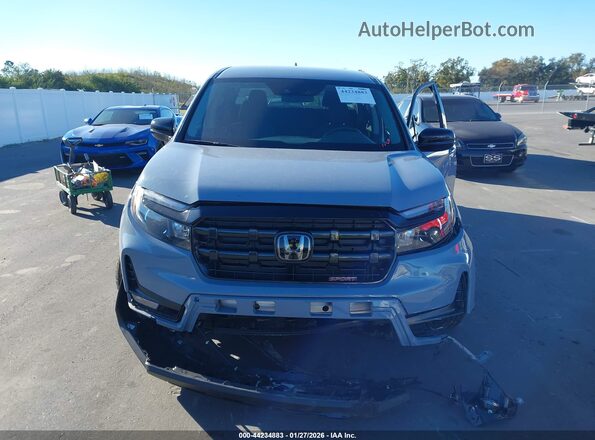 5FPYK3F1XRB009308 2024 HONDA RIDGELINE Gray Widok zestawu wskaźników