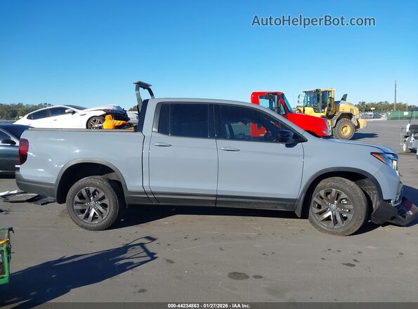 5FPYK3F1XRB009308 2024 HONDA RIDGELINE Gray Widok wnętrza z tyłu