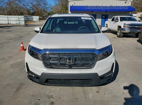 5FPYK3F50SB050216 2025 HONDA RIDGELINE White Դիմացի տեսք