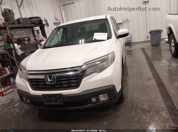 5FPYK3F51JB014081 2018 HONDA RIDGELINE White Սարքավորումների վահանակի տեսք