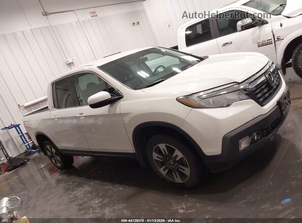 5FPYK3F51JB014081 2018 HONDA RIDGELINE White Սալոնի հետևի տեսք