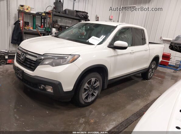 5FPYK3F51JB014081 2018 HONDA RIDGELINE White Առջևի ձախ երեք քառորդ տեսարան