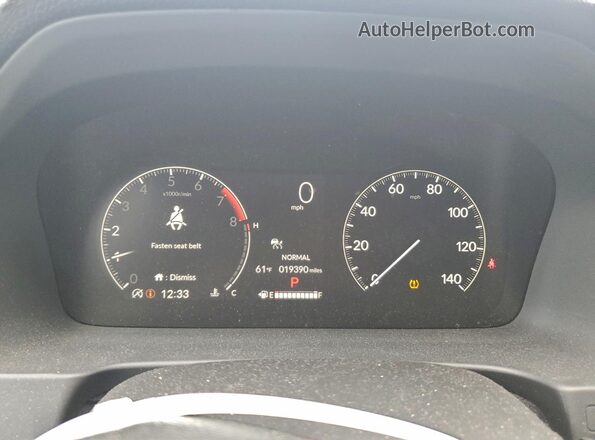 5FPYK3F52RB018894 2024 HONDA RIDGELINE Black Սարքավորումների վահանակի տեսք