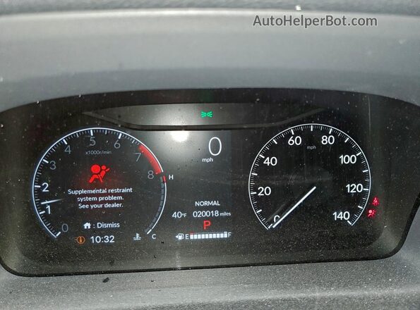 5FPYK3F52SB003334 2025 HONDA RIDGELINE Серый Вид щитка приборов