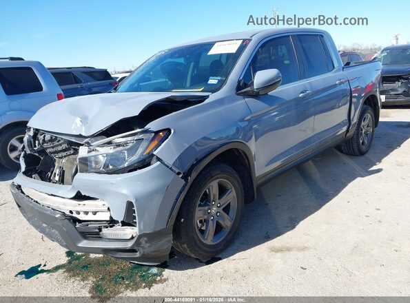 5FPYK3F53PB056485 2023 HONDA RIDGELINE Gray Front left
