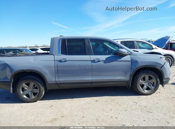 5FPYK3F53PB056485 2023 HONDA RIDGELINE Gray Instrument cluster view