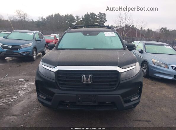 5FPYK3F53PB059905 2023 HONDA RIDGELINE Black Widok zestawu wskaźników