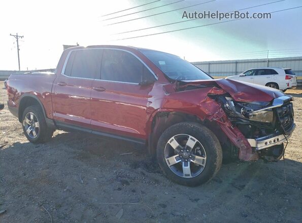 5FPYK3F54RB013633 2024 HONDA RIDGELINE Red Przód prawy