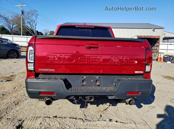 5FPYK3F54RB013633 2024 HONDA RIDGELINE Red Widok z tyłu
