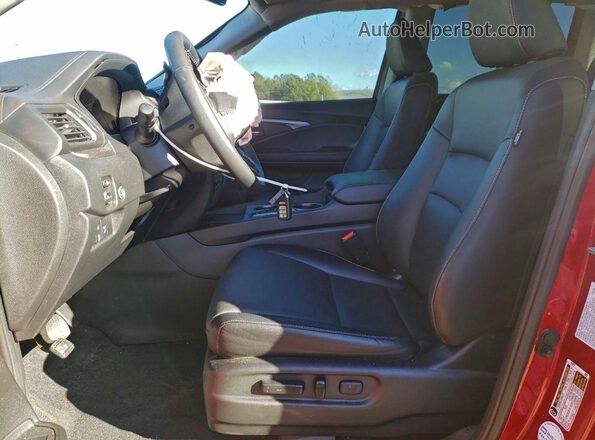 5FPYK3F54RB013633 2024 HONDA RIDGELINE Red Widok wnętrza z przodu