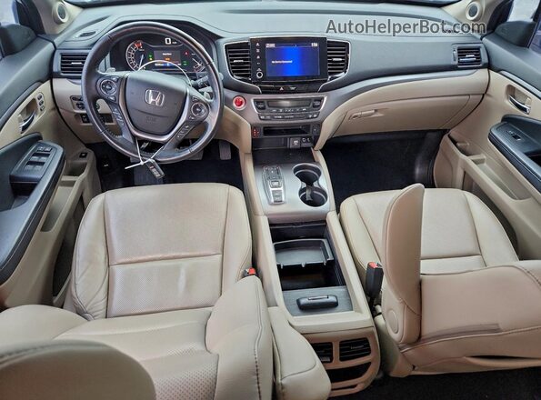5FPYK3F56MB025503 2021 HONDA RIDGELINE White Dashboard view