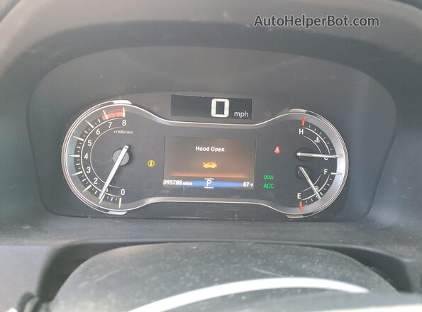 5FPYK3F59PB041053 2023 HONDA RIDGELINE Угольный Вид щитка приборов