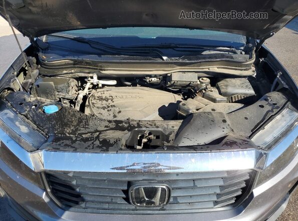 5FPYK3F59PB041053 2023 HONDA RIDGELINE Угольный Вид задней части салона