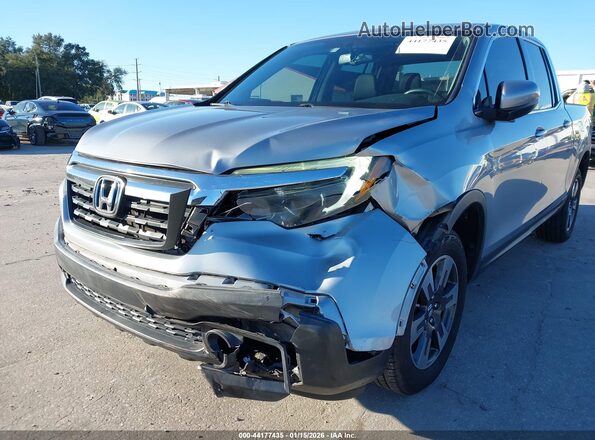 5FPYK3F60JB011570 2018 HONDA RIDGELINE Silver Դիմացի տեսք