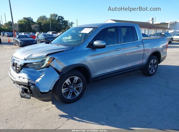 5FPYK3F60JB011570 2018 HONDA RIDGELINE Silver Առջևի ձախ երեք քառորդ տեսարան