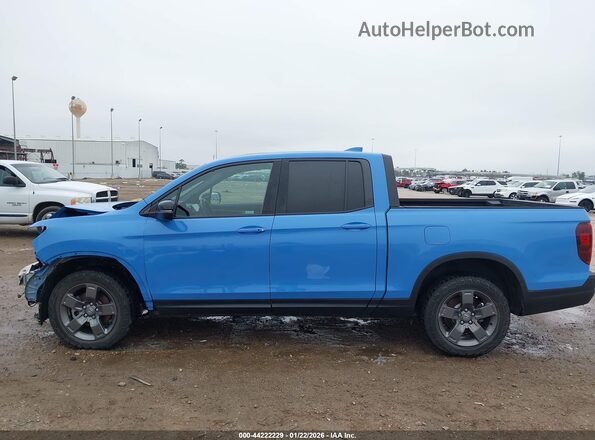 5FPYK3F69RB000613 2024 HONDA RIDGELINE Blue 360 interior view