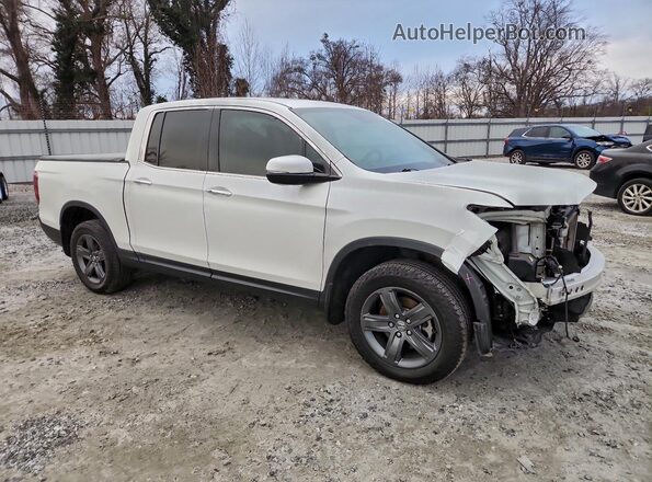 5FPYK3F70NB025824 2022 HONDA RIDGELINE White წინა მარჯვენა