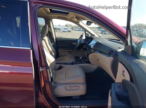 5FPYK3F71KB024354 2019 HONDA RIDGELINE Burgundy Սալոնի դիմացի տեսք