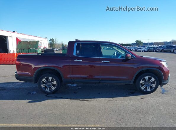 5FPYK3F71KB024354 2019 HONDA RIDGELINE Burgundy Սալոնի հետևի տեսք