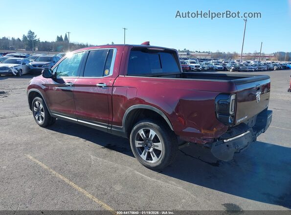 5FPYK3F71KB024354 2019 HONDA RIDGELINE Burgundy Հետևի ձախ